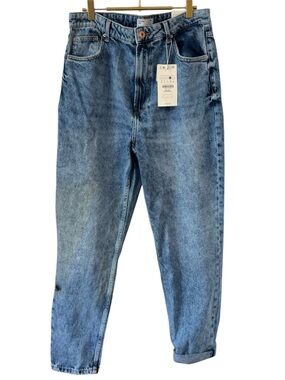 Bershka Light Blue Boyfriend Jeans